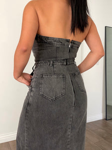 Denim BB Dress